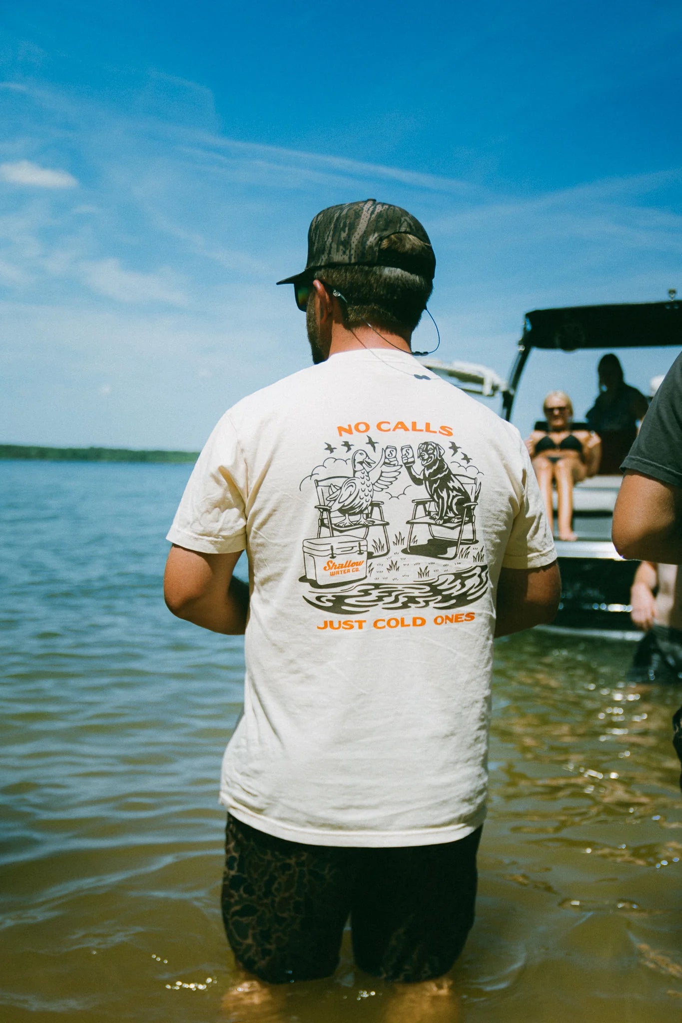 Shallow Water No Calls Tee