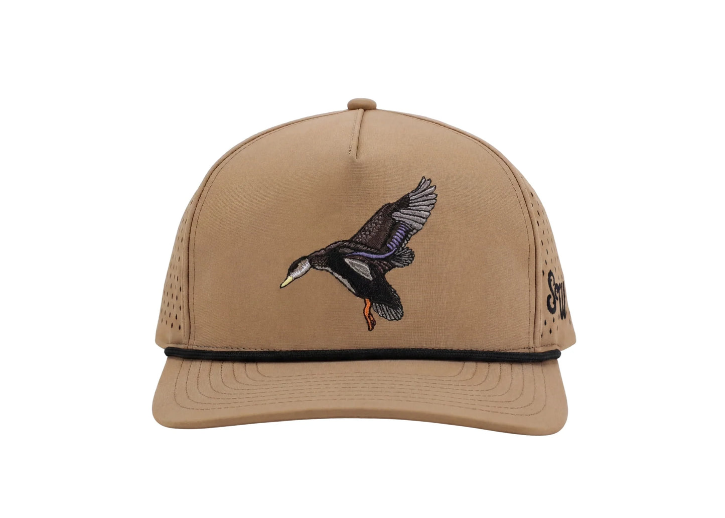 Shallow Water Black Duck Performance Hat-Tobacco