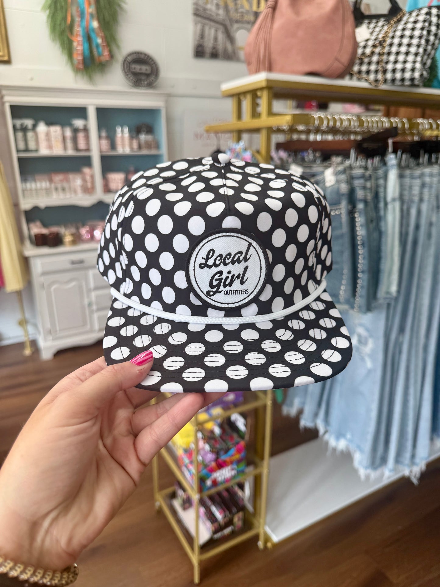 Local Girl Big Patch LP Rope Hat