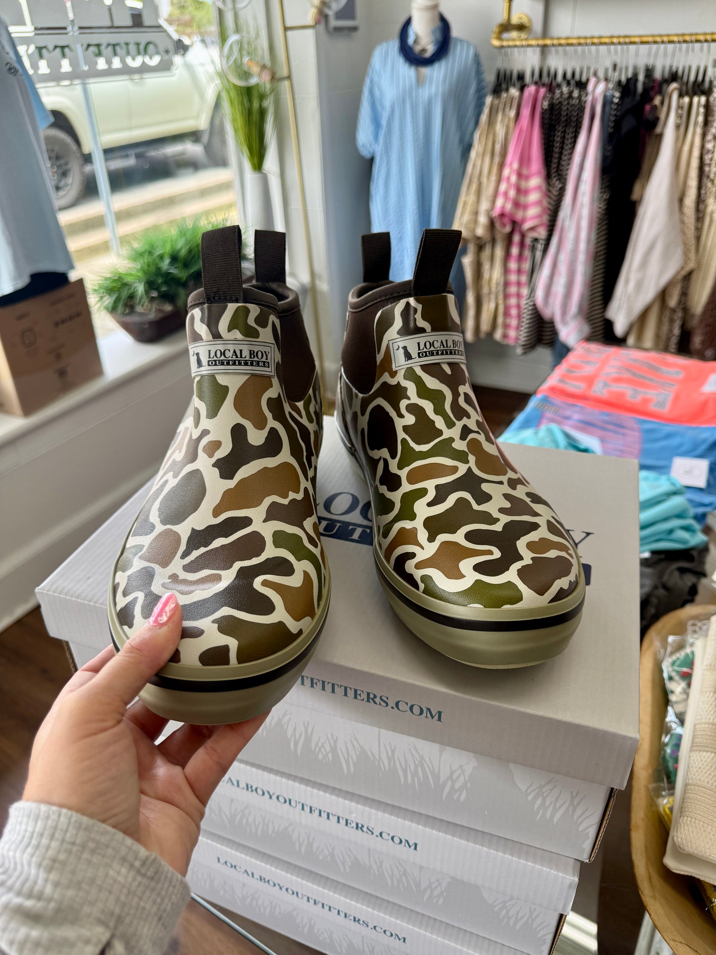 Local Boy Rubber Boots Localflage Vintage