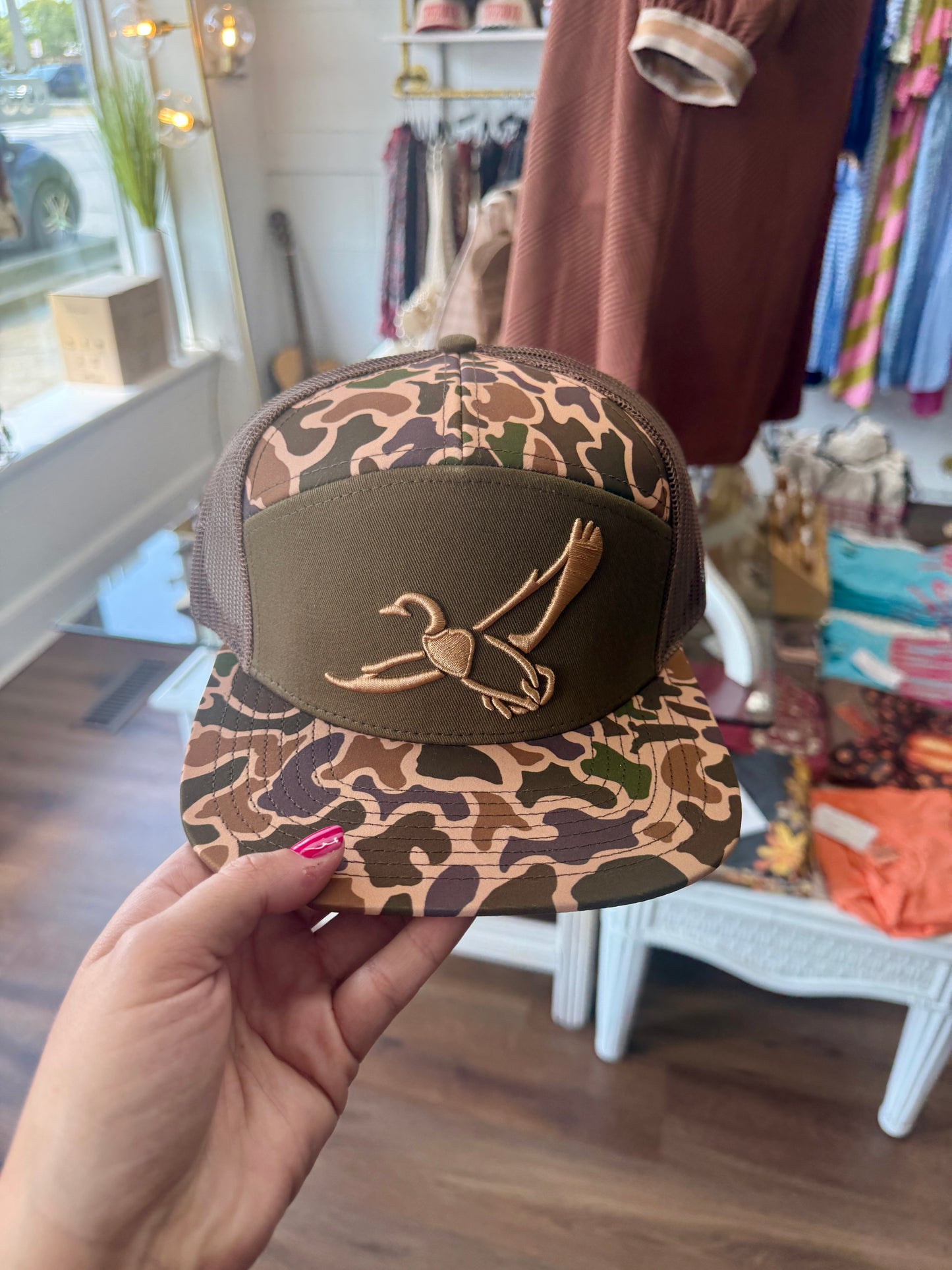 Local Boy Plain Duck 7 Panel Hat