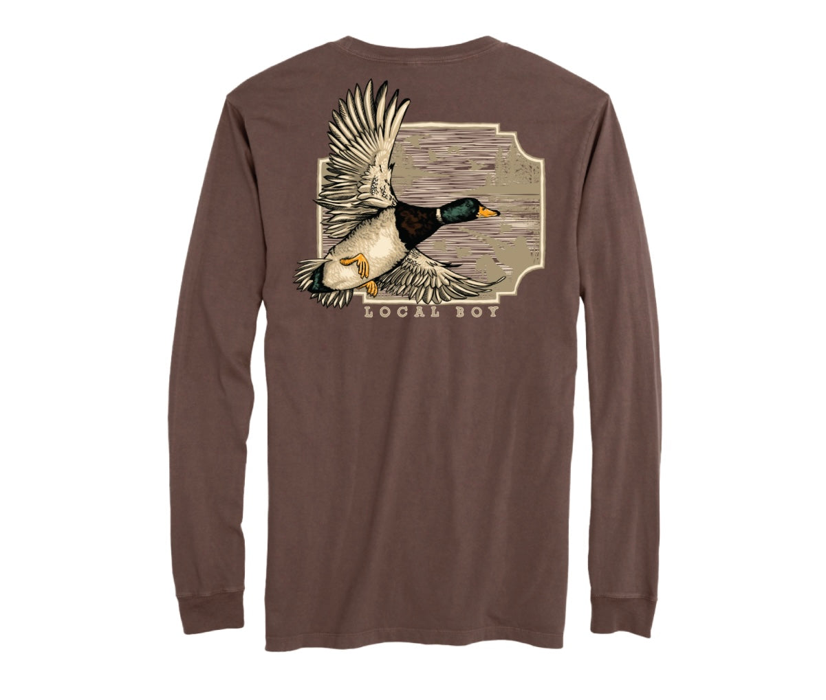 Local Boy Greenhead Flight LS Tee