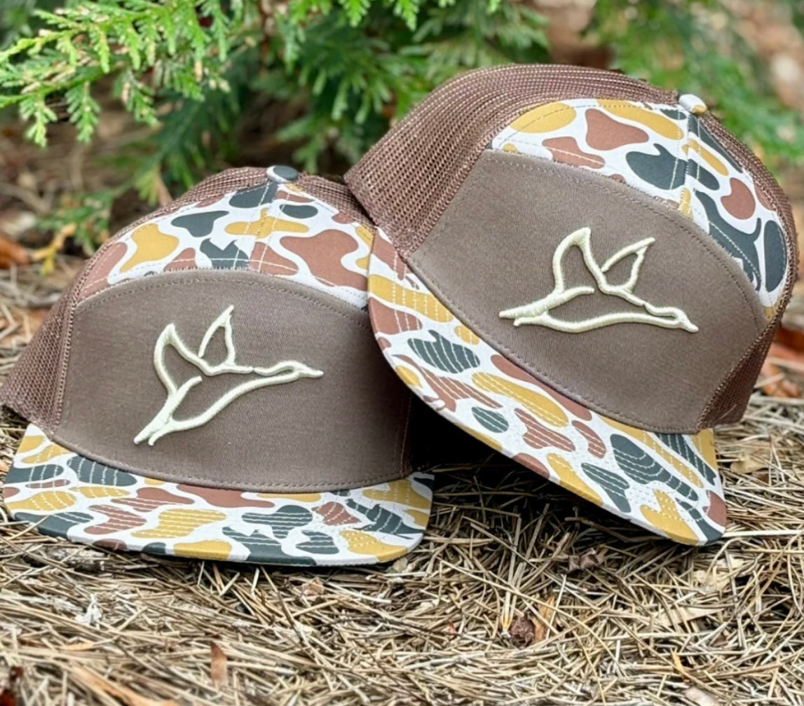 Combat Waterfowl Front Lines 7 Panel Hat | Icon | Zabul Camo