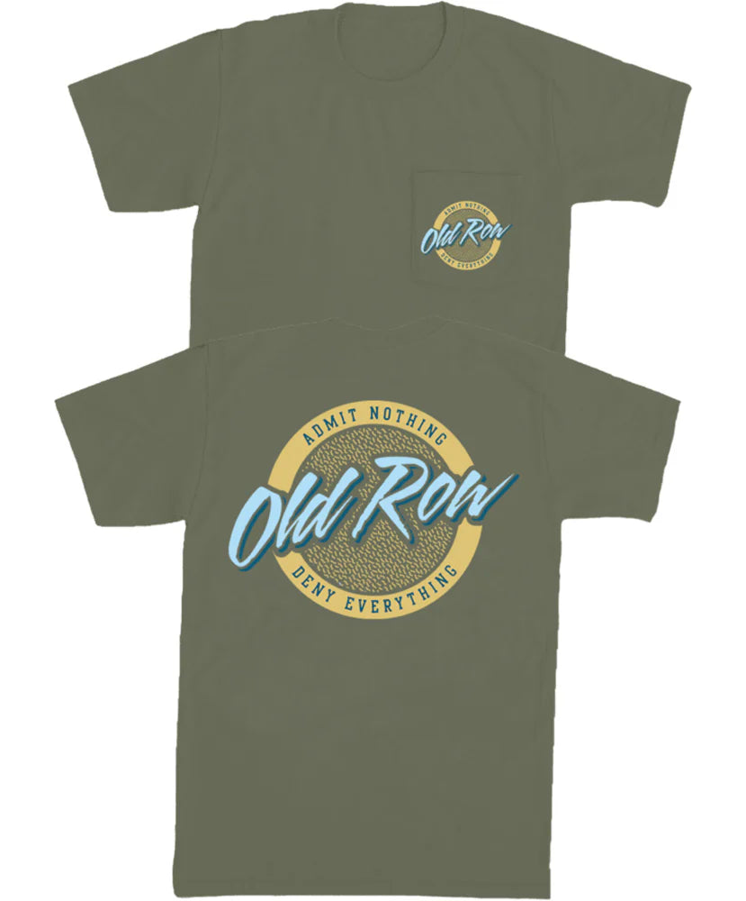 Old Row Circle Logo Pocket Tee