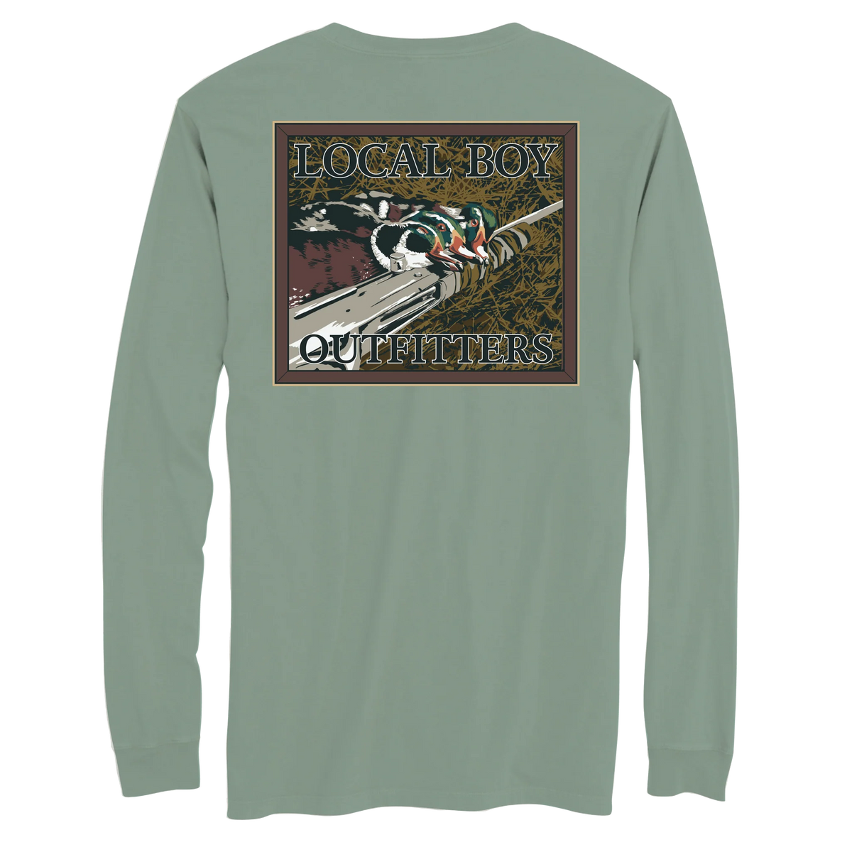 Local Boy Quack Stack Long Sleeve T-Shirt-Bay