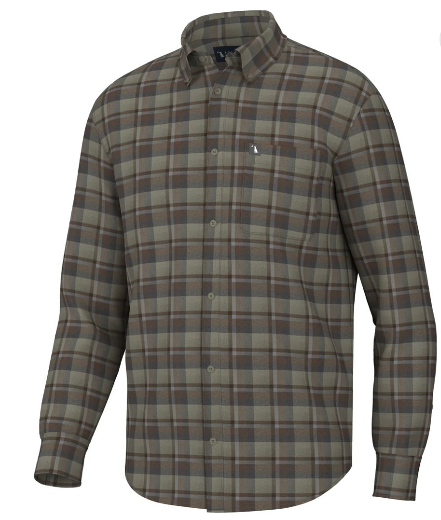 Local Boy Hudson Stretch Flannel
