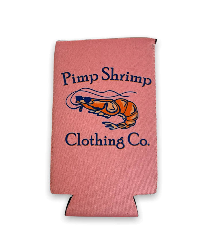 Pimp Shrimp Tall Can Koozie