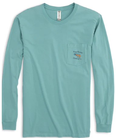 Pimp Shrimp Long Sleeve Original Logo