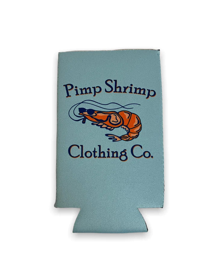 Pimp Shrimp Tall Can Koozie
