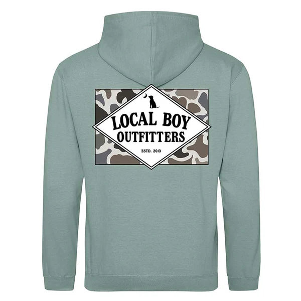 Local Boy Founders Flag Patch Hoodie