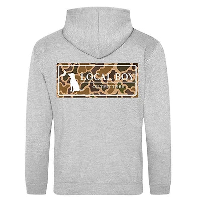 Local Boy Old School Plate Hoodie