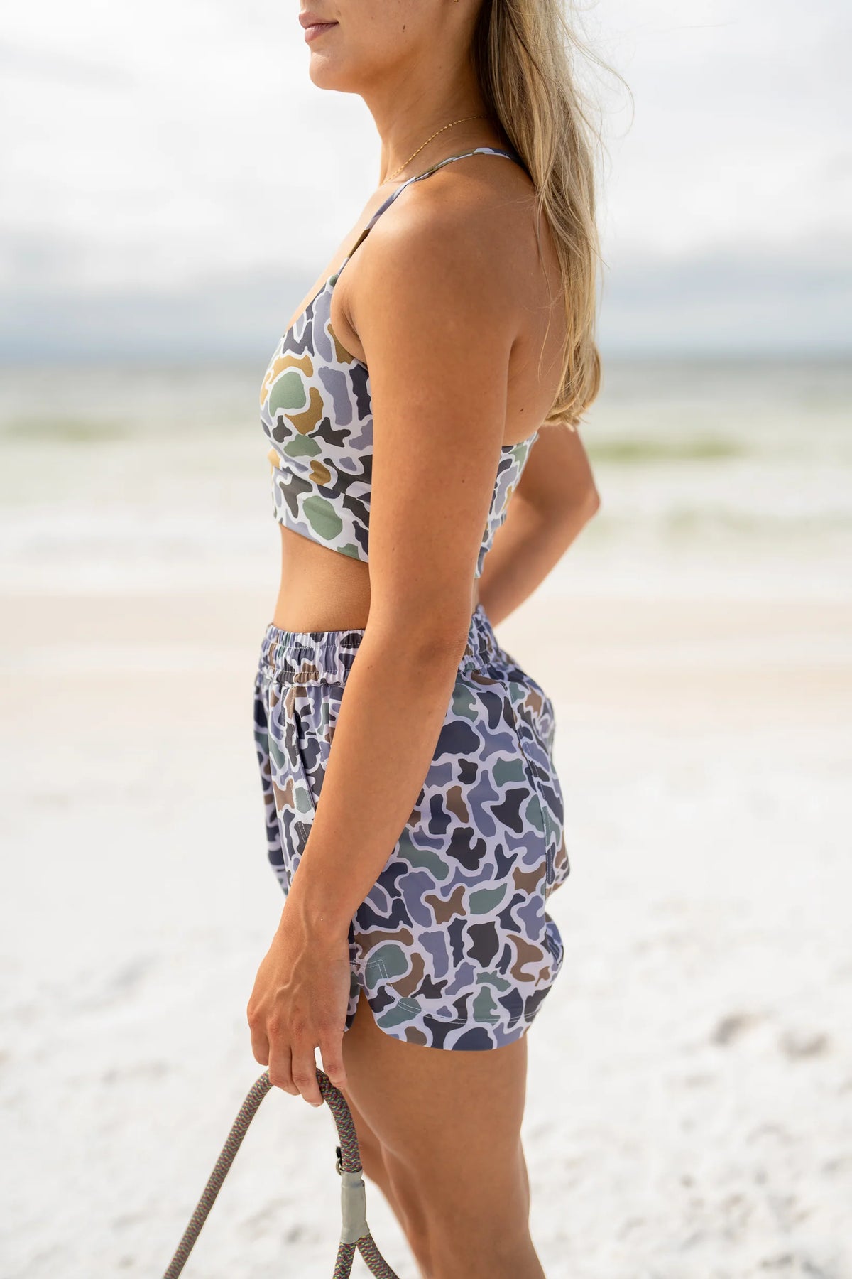 Local Girl Bluff and Coast High Waist Volley Shorts