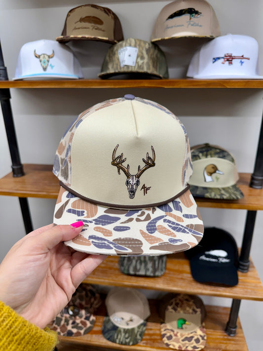 American Fetcher European Skull- Old school Hat
