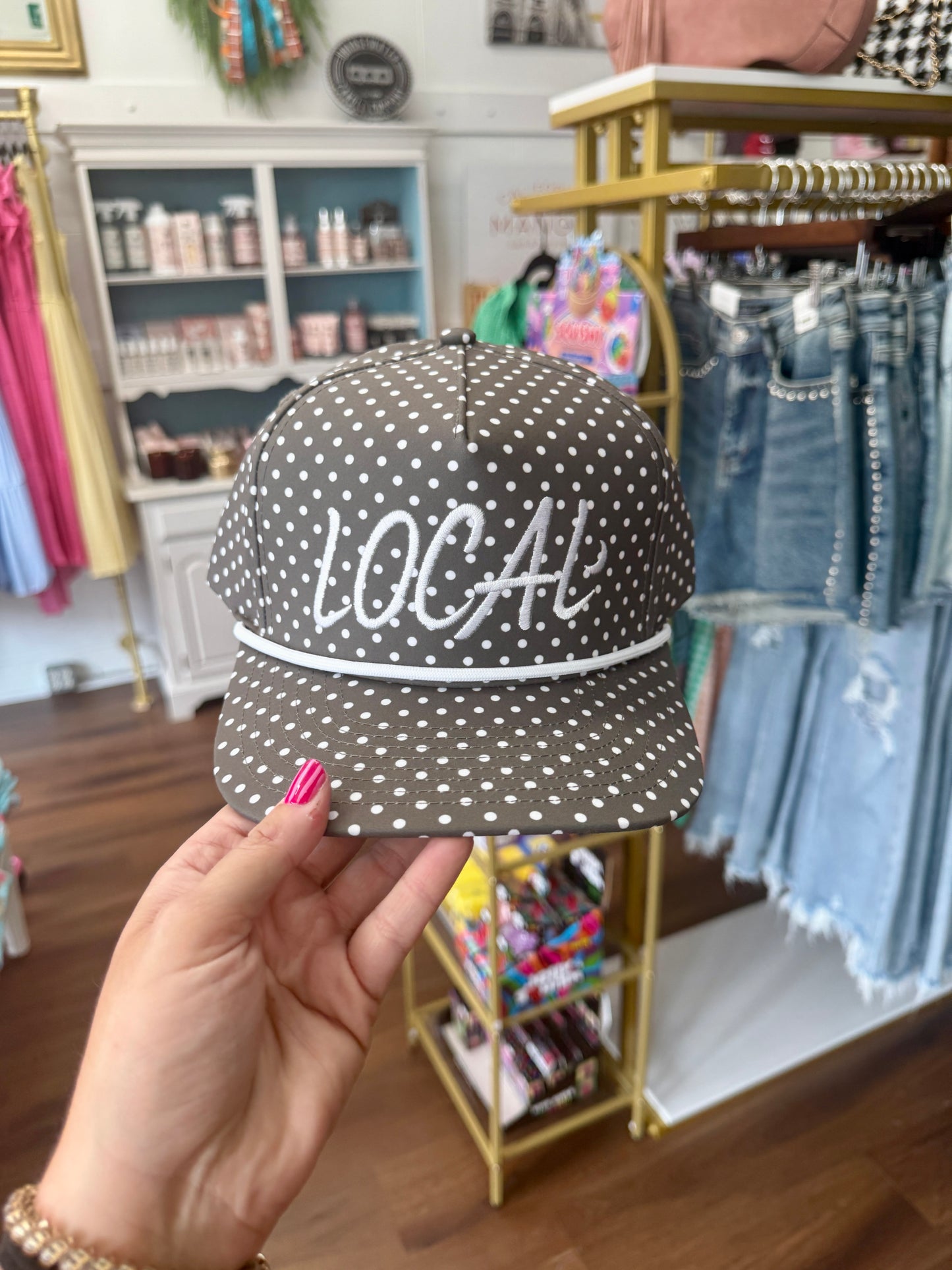 Local Girl Local Marker Rope Hat