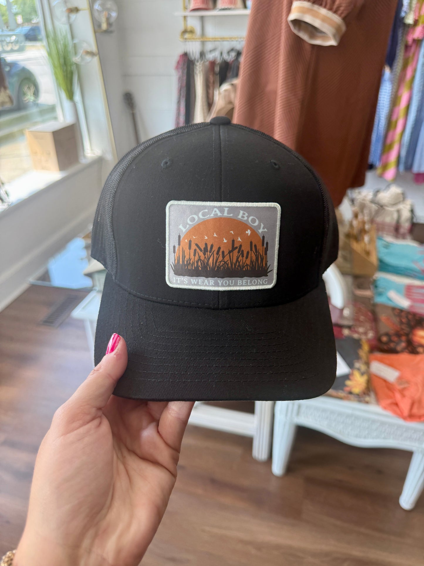 Local Boy Marsh Worn Patch Hat