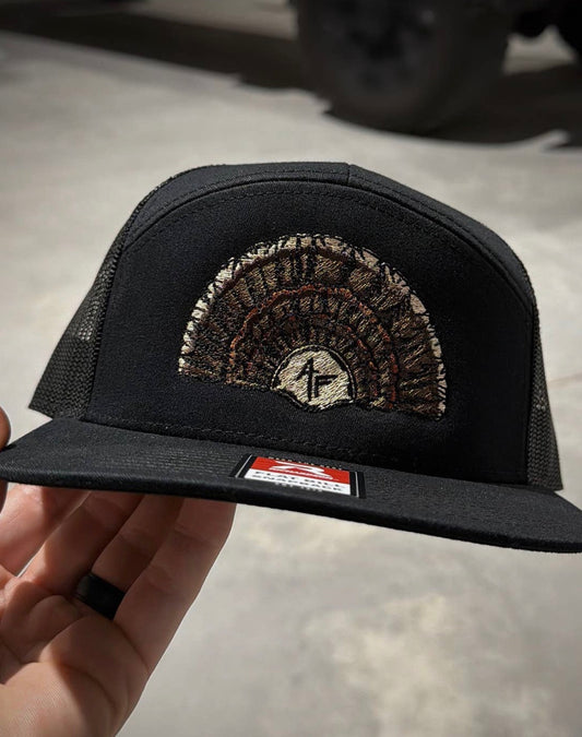 American Fetcher 18 Feathers 7 Panel Hat