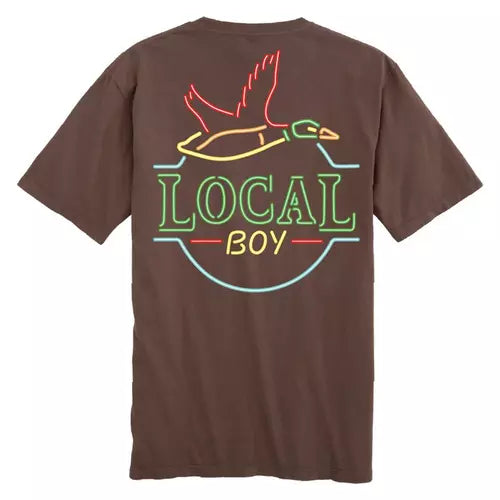 Local Boy Neon Duck Latte SS Tee