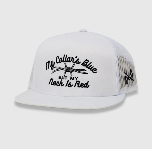 Mad Hatter My Collars Blue But my Neck is Red