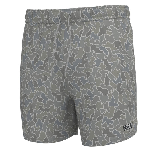 Local Boy Bayview Swim Trunks - Cobblestone Gray
