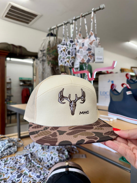 Mad Hatter Deer Skull Hat