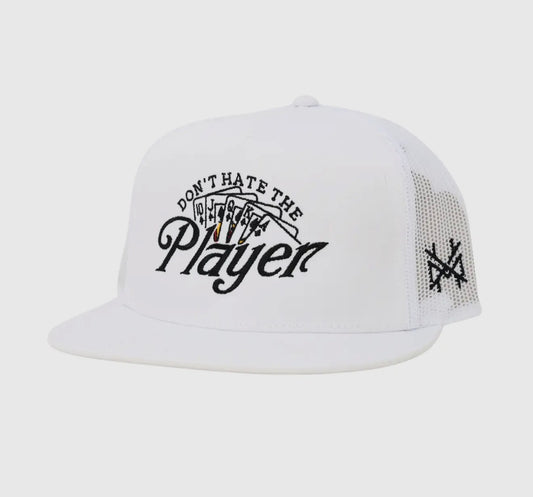 Mad Hatter Don’t Hate The Player Trucker Hat