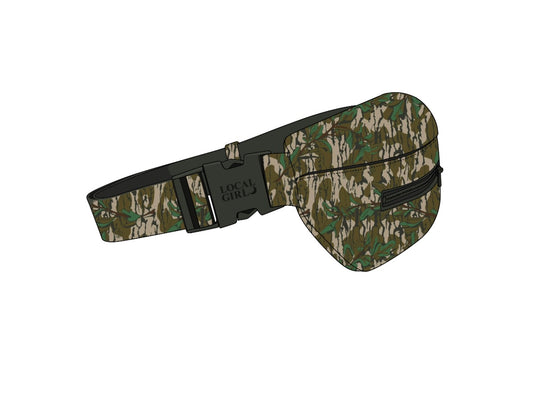 Local Girl Green Leaf Cross Body Bag