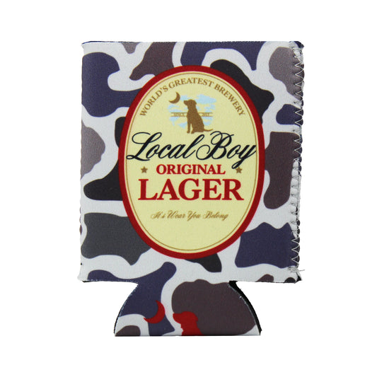 Local Boy Original Lager Koozie