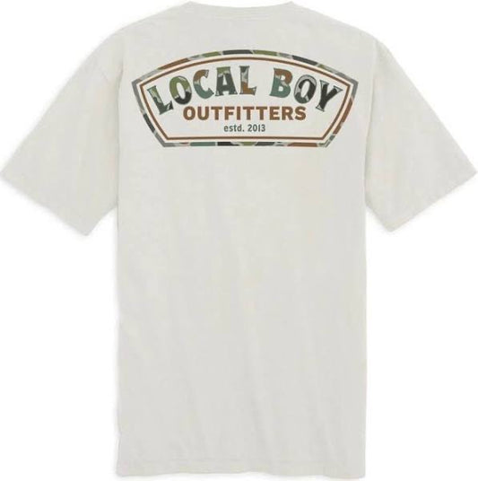 Local Boy Forest Camo Label T-Shirt