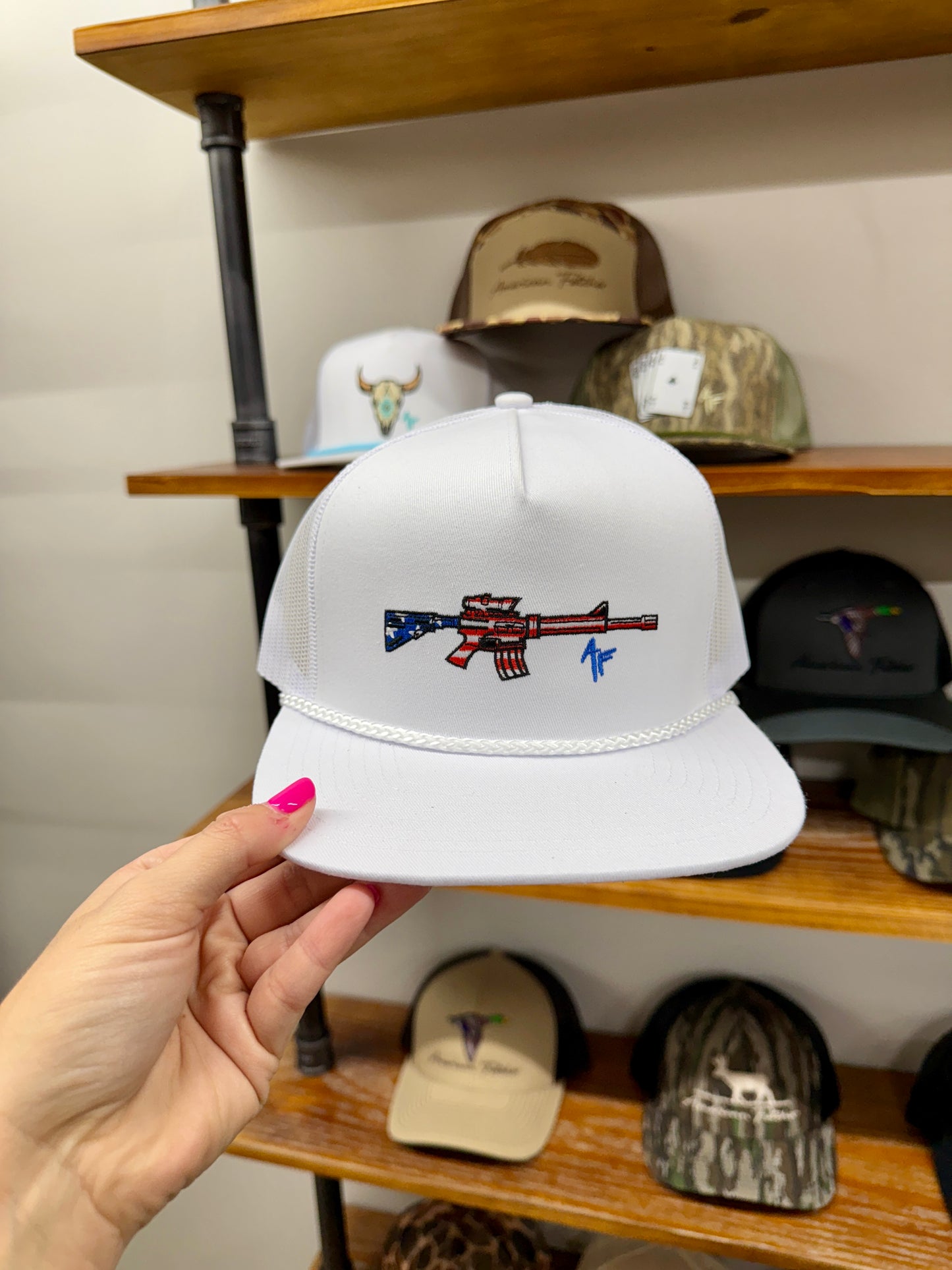 American Fetcher Defender-White Hat