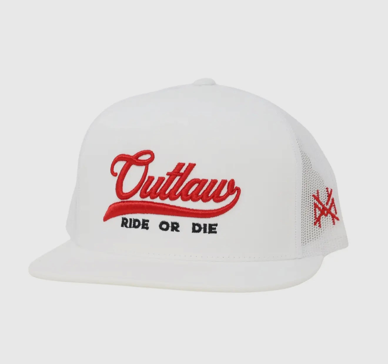 Mad Hatter Outlaw Ride or Die Trucker Hat