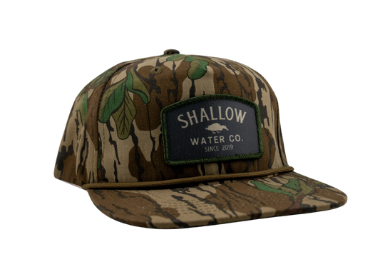 Shallow Water Company Patch Rope Hat | Greenleaf Camo