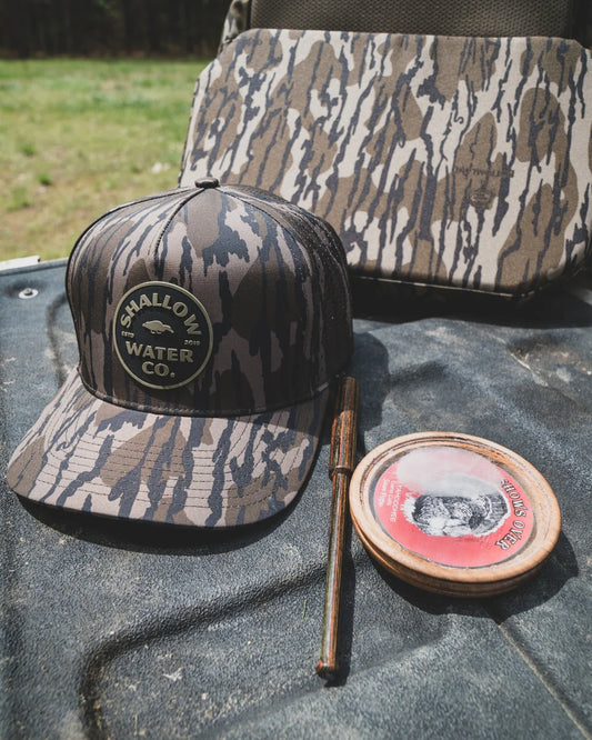 Shallow Water Bottomland Camo Performance Hat