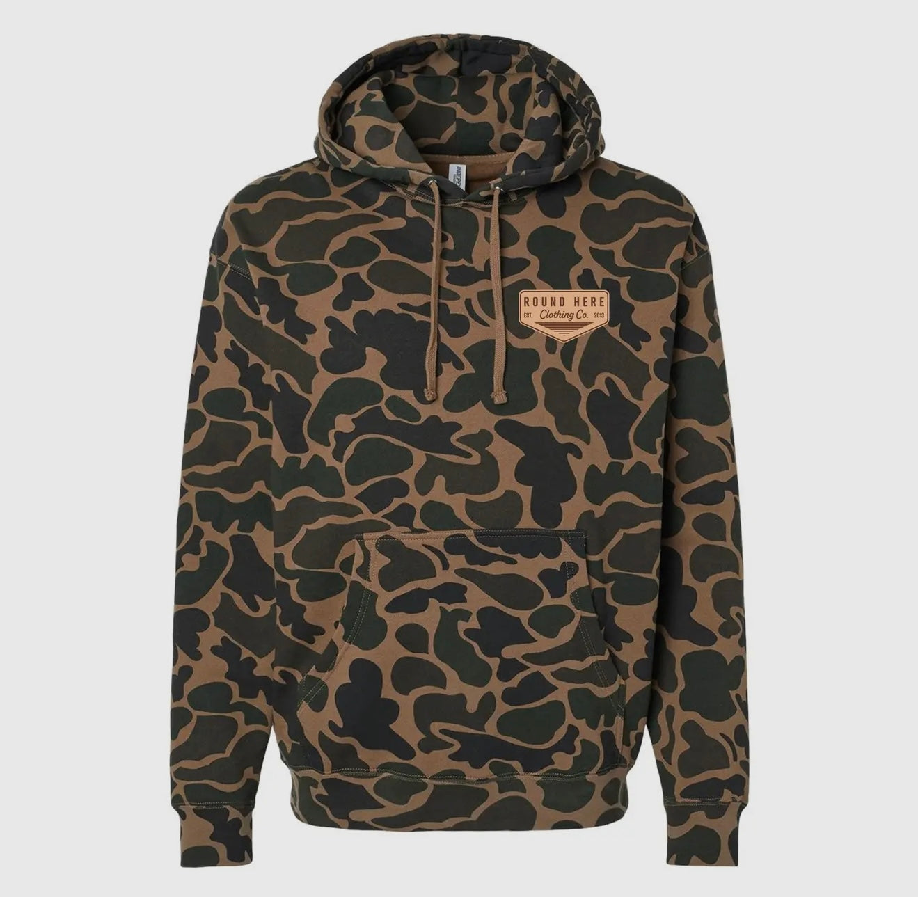 NC Deer Camo Badge Sweatshirt