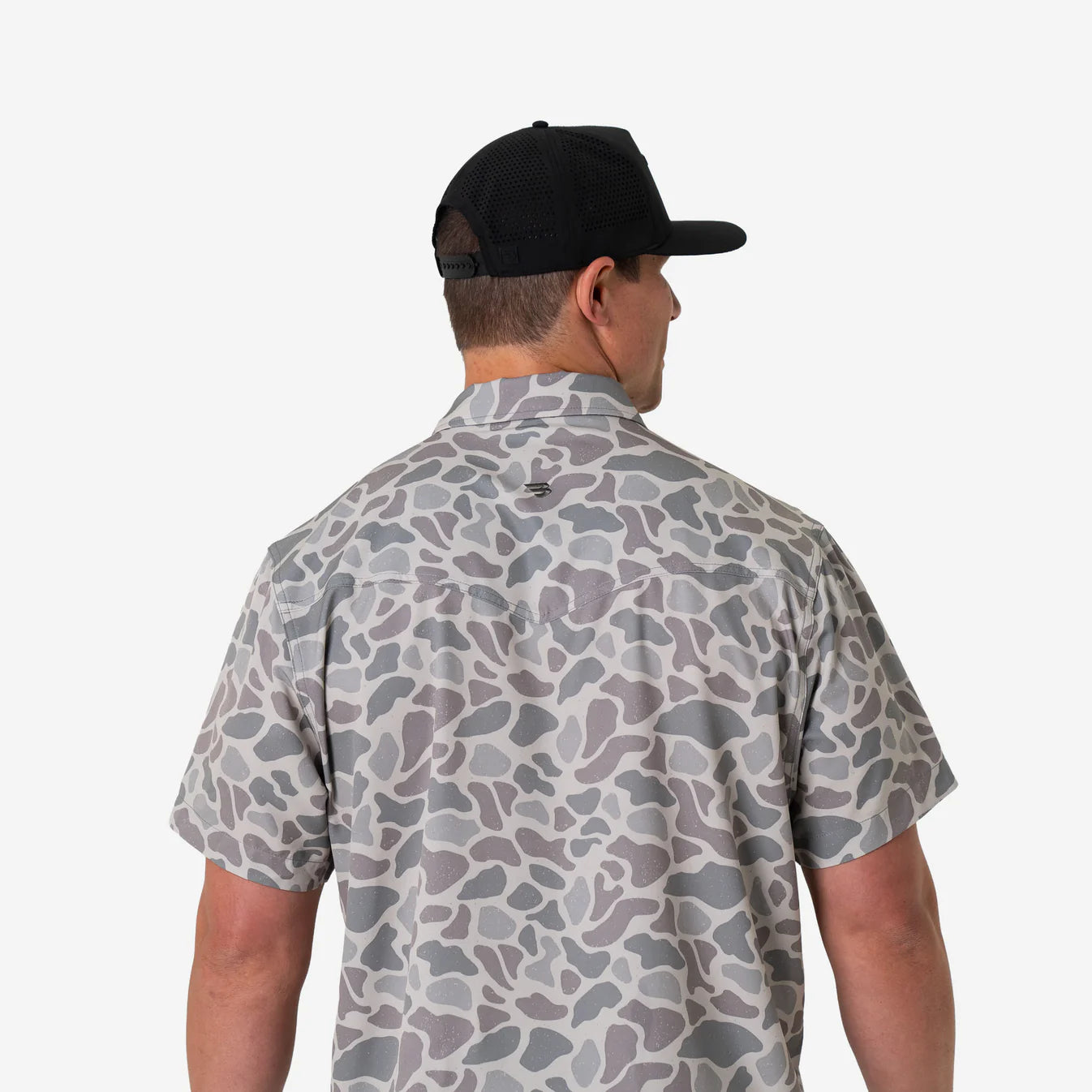 Burlebo Performance Western Shirt - Classic Deer Camo