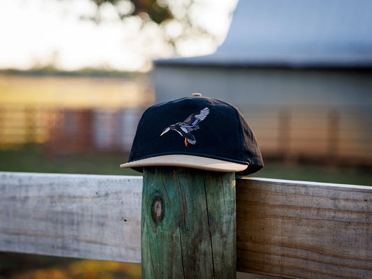 Shallow Water Black Duck Rope Hat
