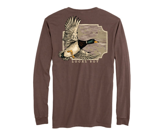 Local Boy Greenhead Flight LS Tee