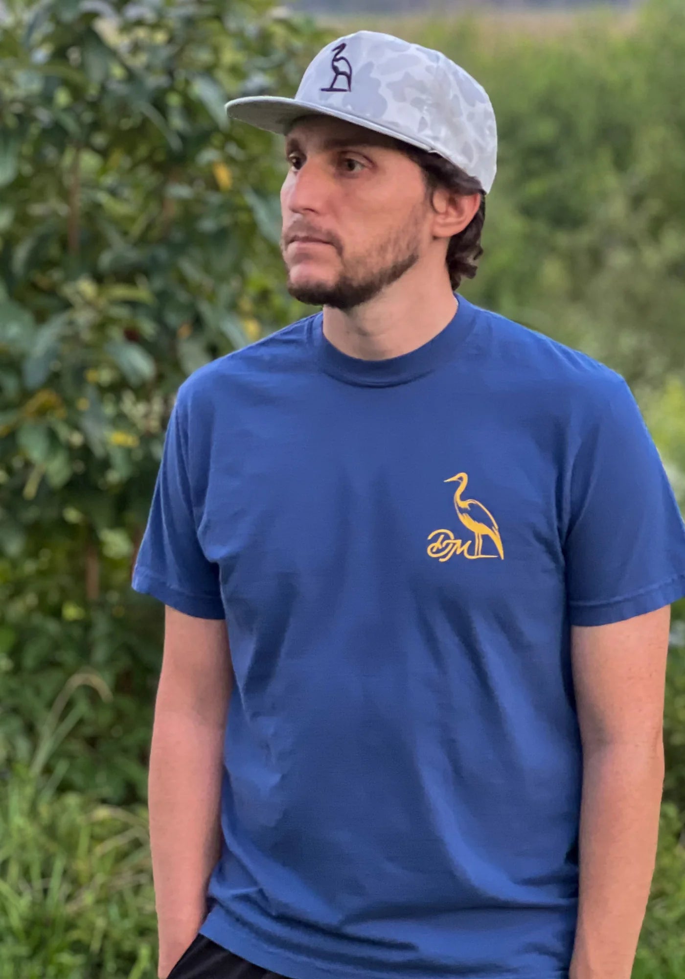 Dirty Marsh Dirty Sausage Tee | China Blue