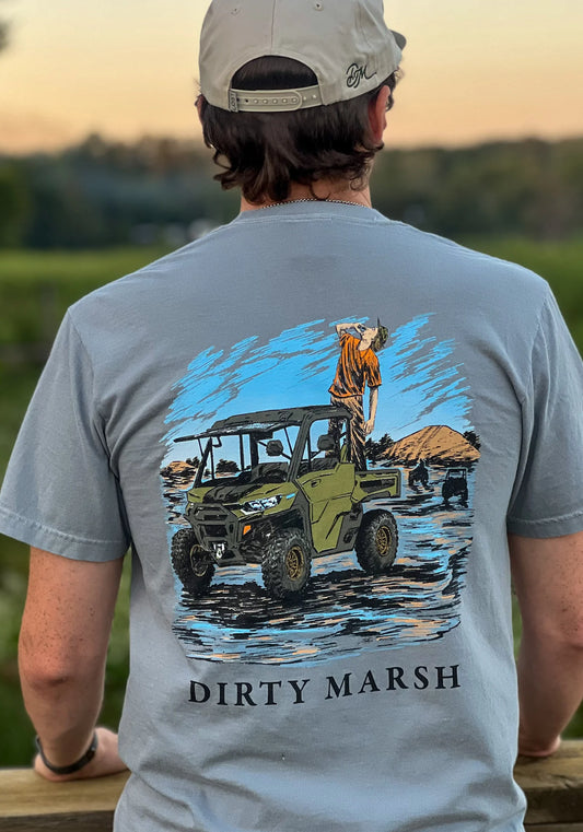 Dirty Marsh Marshall On Da Buggy Tee | Granite