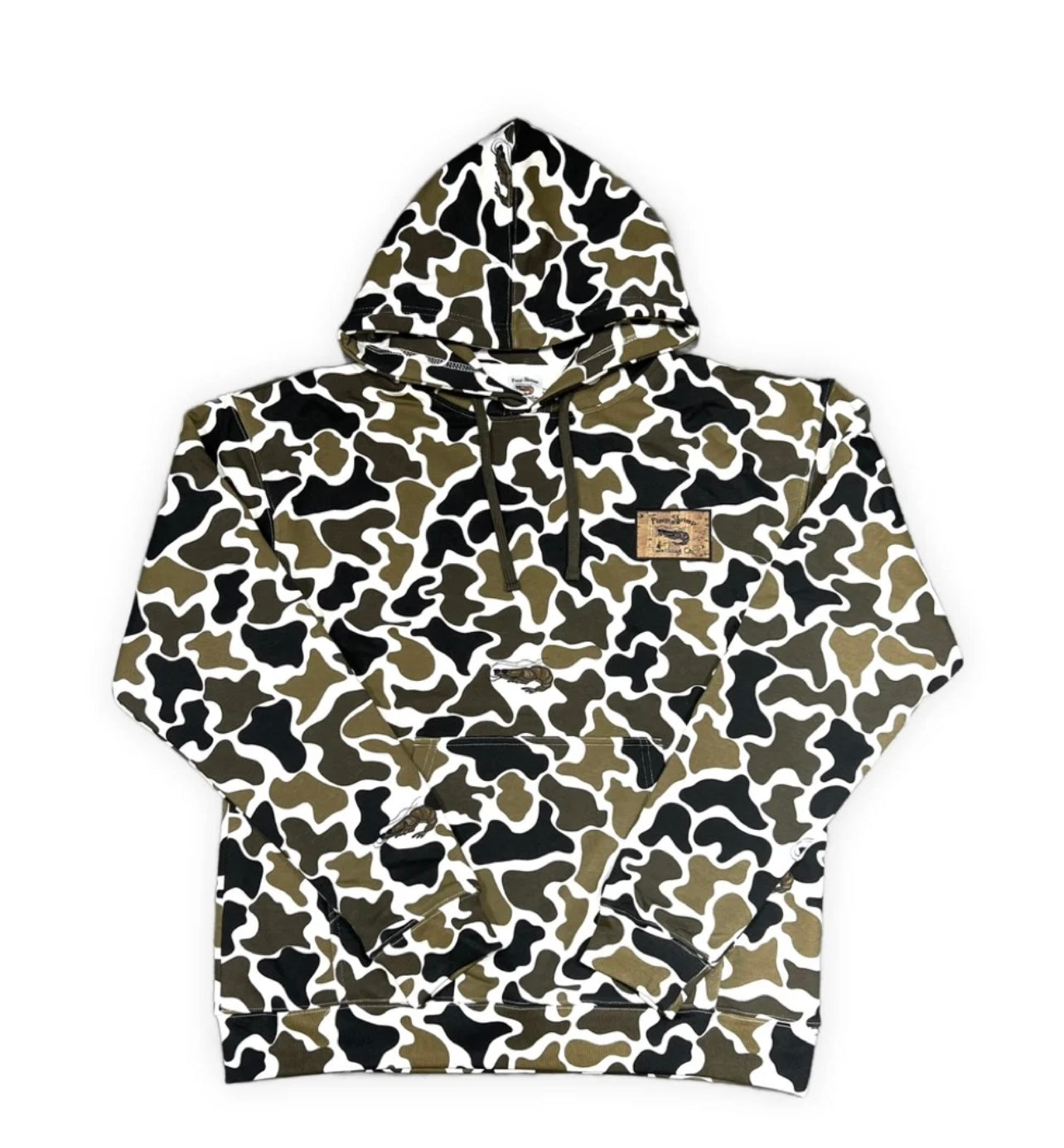 Pimp Shrimp New School Camo Mid-Weight Hoodie