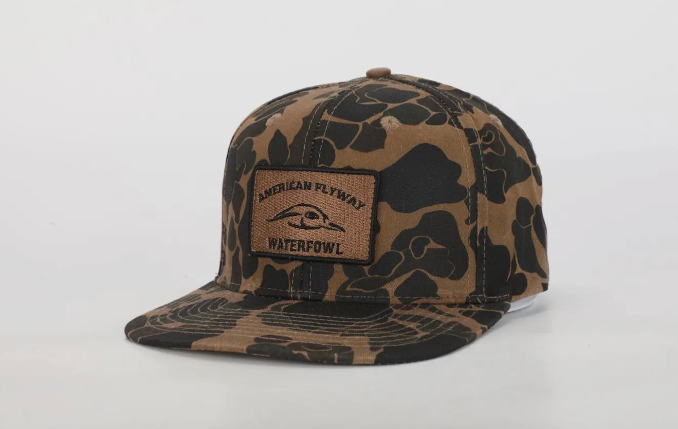 American Flyway Waterfowl Old School Camo Hat