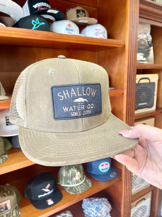 Shallow Water Rambler Waxed Trucker-Sand