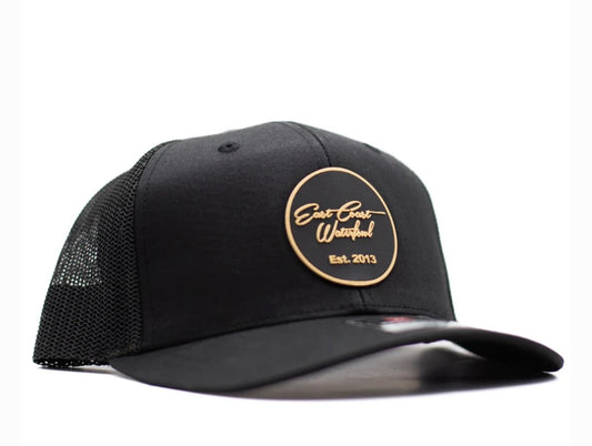 ECW YOUTH All Black PVC Patch Hat