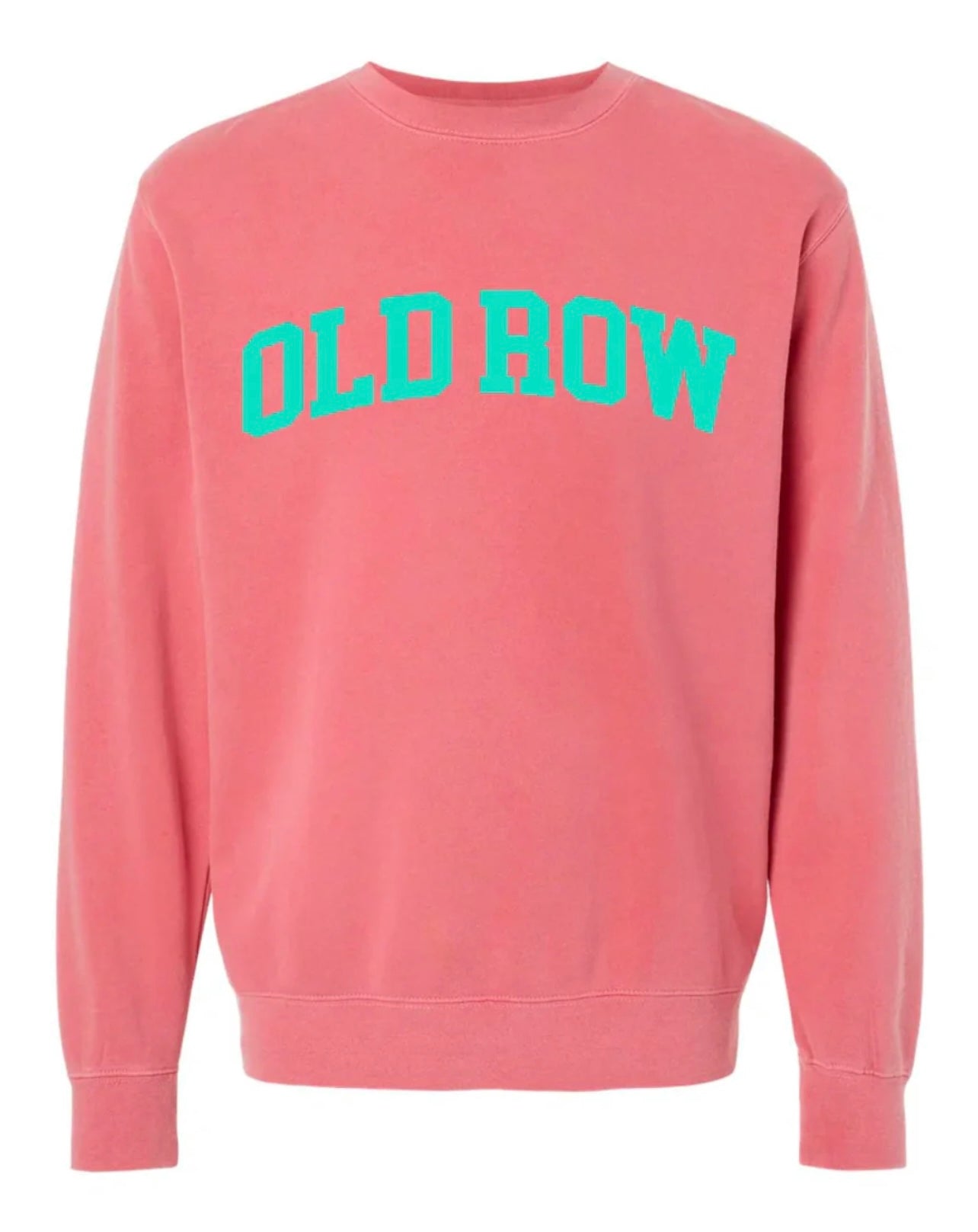 Old Row Pigment Dyed Crewneck Pink/Green