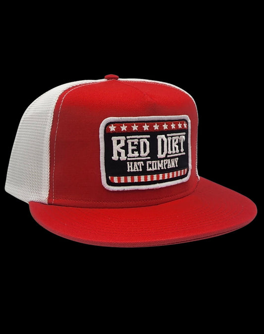 Red Dirt Stars & Stripes Hat