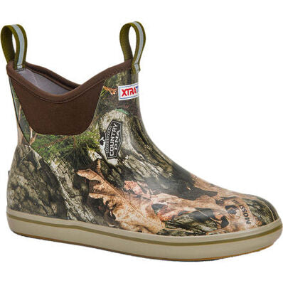 Xtratuf: Men’s Mossy Oak Country DNA Ankle Deck Boots