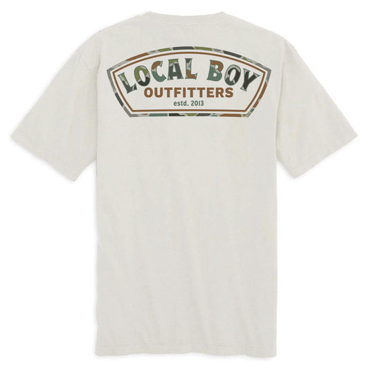 Local Boy Forest Camo Label Tee