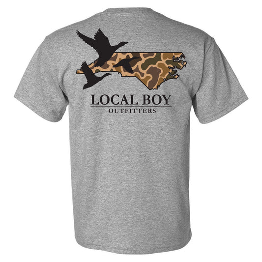Local Boy Camo State NC T-Shirt