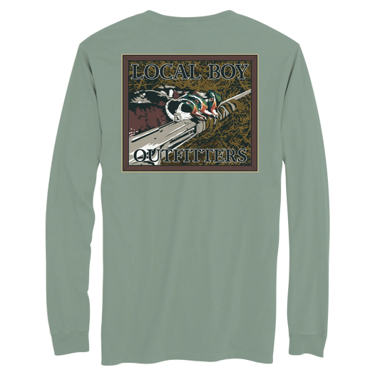 Local Boy Quack Stack Long Sleeve T-Shirt-Bay