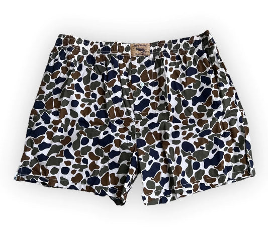 Pimp Shrimp 100% Comfort Cotton Old School Camo Boxer Shorts