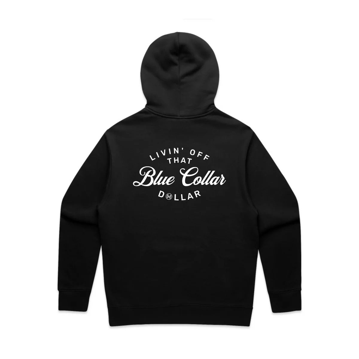 Mad Hatter Blue Collar Dollar Hoodie